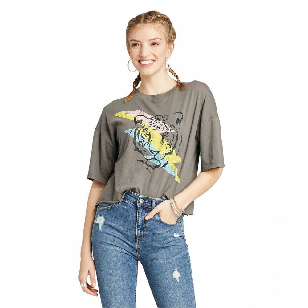 Grayson threads Tiger- Lightning bolt T-shirt